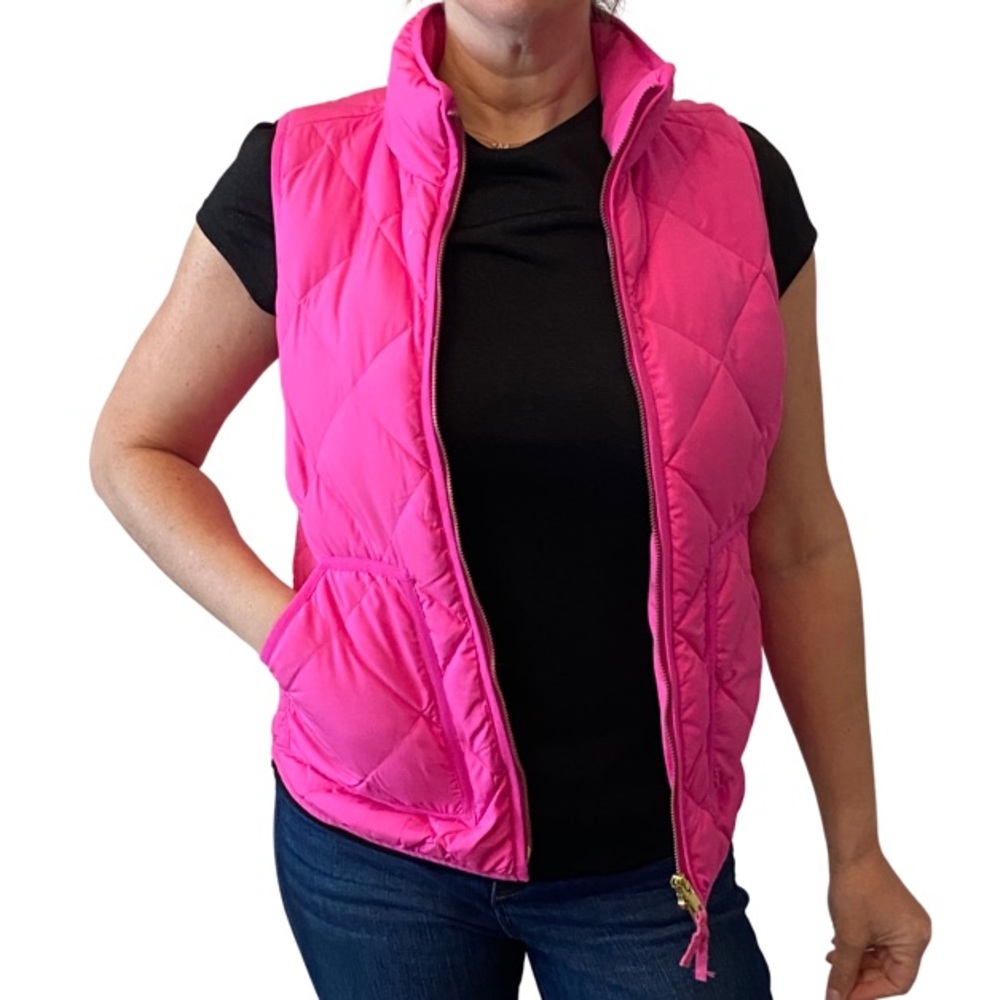 JCrew Quilted Bubble Vest Puffer, double zippered. Make an Offer!